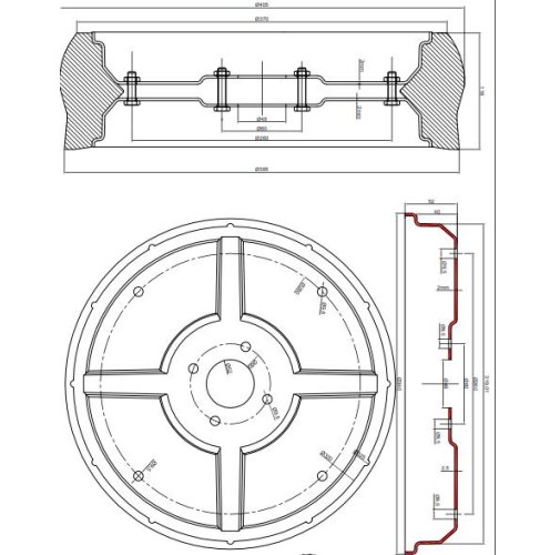 KJS 2501 Yarı Pneumatik Jant