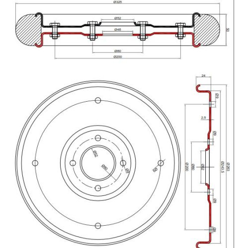 KJS 2601 Yarı Pneumatik Jant